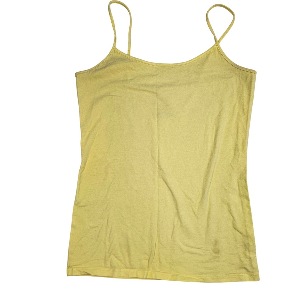 No Boundaries Yellow Spaghetti Strap Camisole Tank Top Large 11-13 NJ25T104E